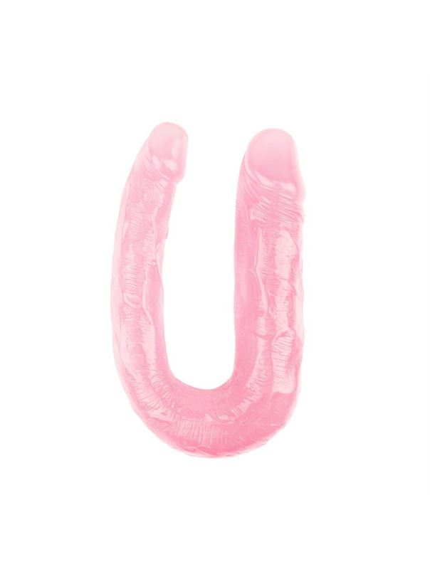 Розовый U-образный фаллоимитатор 13" Dildo (17 см)