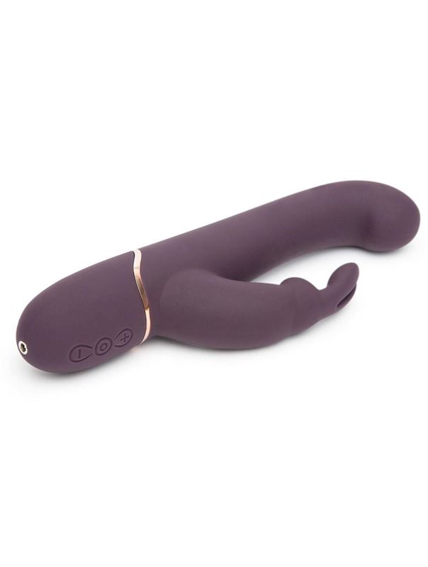 Фиолетовый вибратор Come to Bed Rechargeable Slimline G-Spot Rabbit Vibrator (22,2 см)