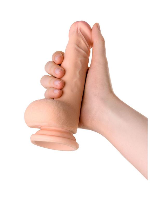 Реалистичный вибратор TOYFA RealStick Elite VIBRO (18 см)