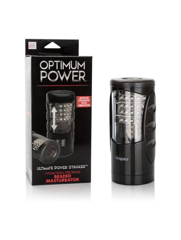 Мастурбатор с вибрацией Optimum Power - Ultimate Power Stroker (21,5 см)