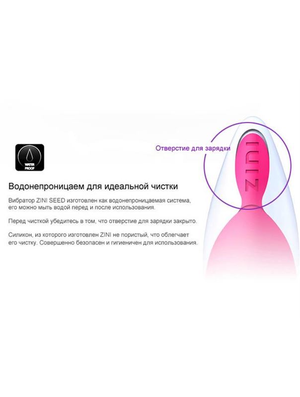 Золотой с черным вибромассажер ZINI SEED