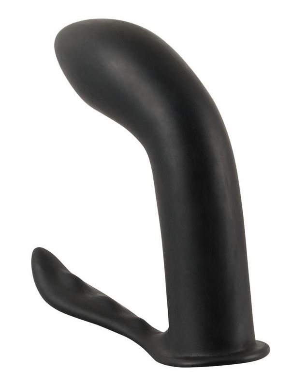 Черный стимулятор простаты Prostate Plug - 14 см.