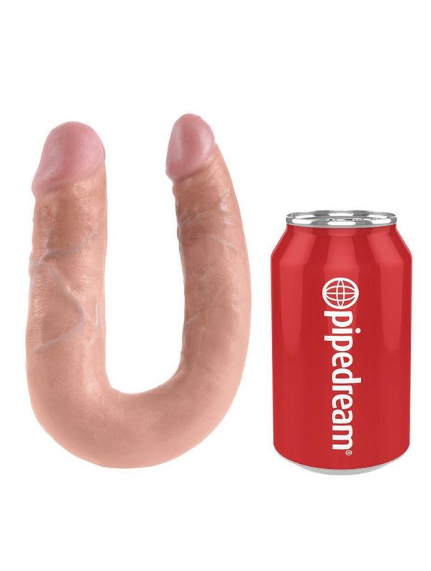 Двусторонний фаллоимитатор U-Shaped Medium Double Trouble (34,6 см)