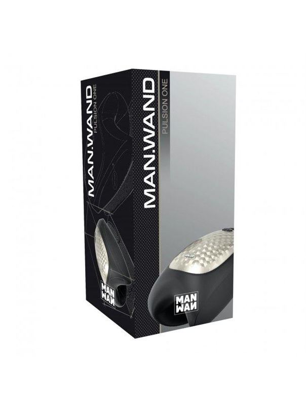 Черный мастурбатор Man Wand Pulsion One