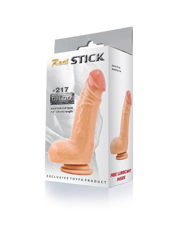 Дилдо-реалистик Real Stick #217 Dildo (19 см)