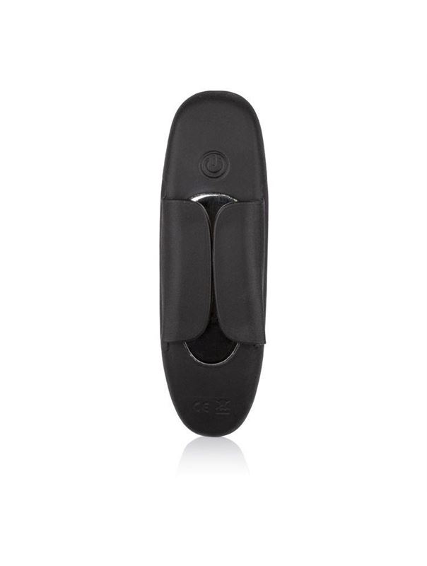 Чёрный вибростимулятор для ношения в трусиках Lock-N-Play Remote Petite Panty Teaser