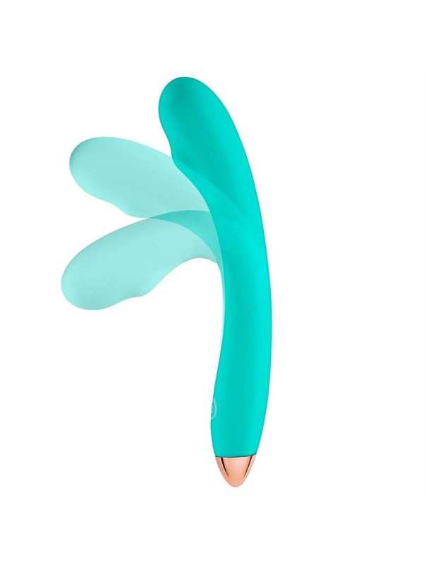 Зеленый гибкий вибратор Cloud 9 G-Spot Slim Flexible Vibrator (16 см)