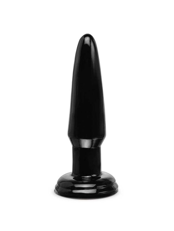 Черная малая анальная пробка Beginners Butt Plug (10 см)
