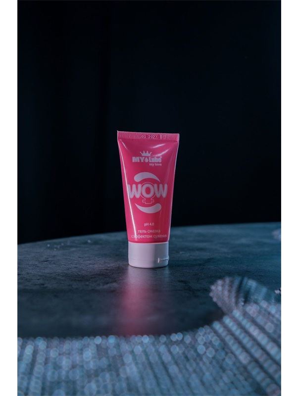 Интимная сужающая гель-смазка на водной основе MyLube WOW (50 мл)