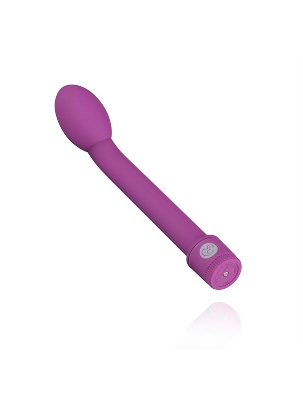 Фиолетовый вибратор Easytoys G-Spot Vibrator для точки G (21 см)