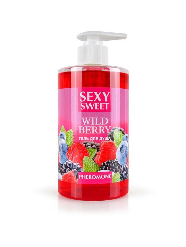 Гель для душа Sexy Sweet Wild Berry с ароматом лесных ягод и феромонами (430 мл)