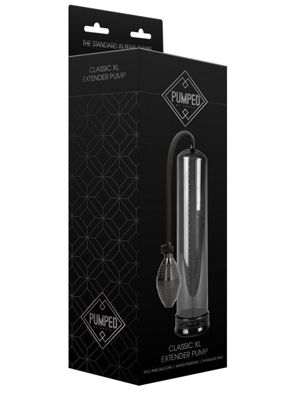 Черная вакуумная помпа Classic XL Extender Pump
