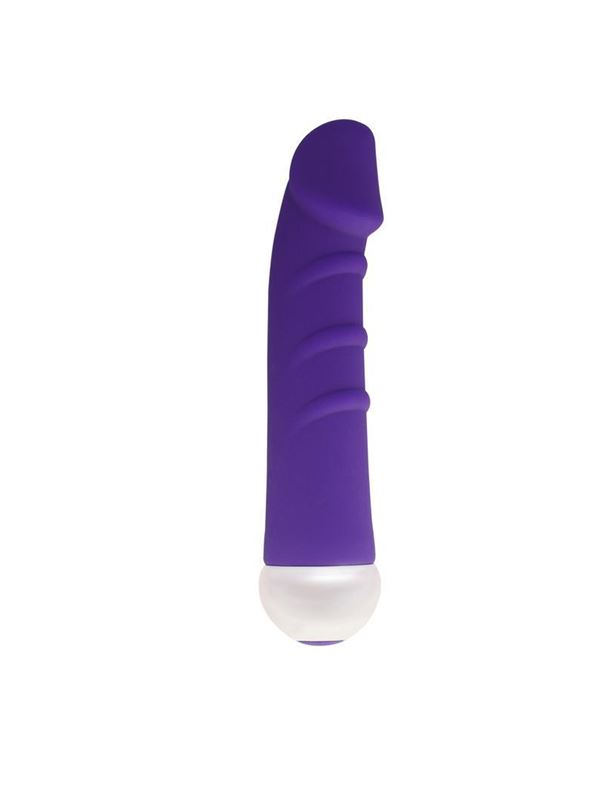 Фиолетовый вибратор FASHION SUCCUBI (14,5 см)