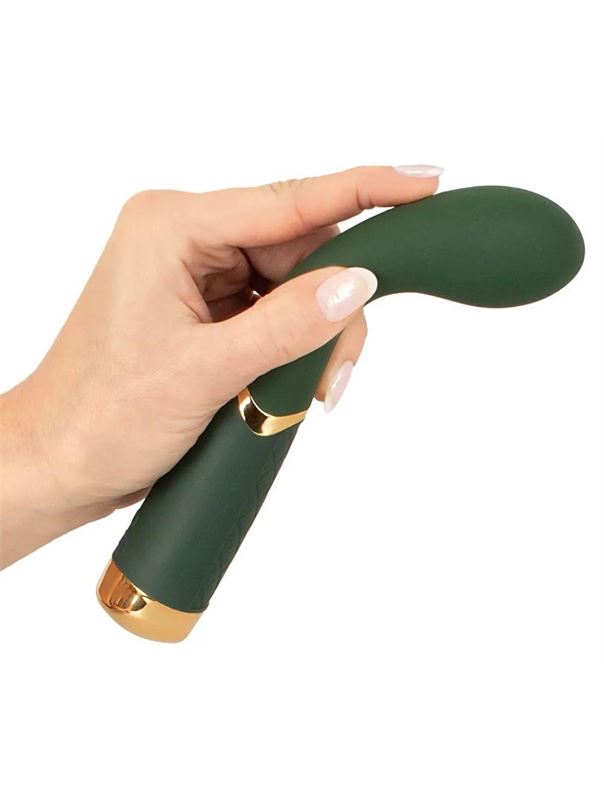 Зеленый стимулятор точки G Luxurious G-Spot Massager (19,5 см)