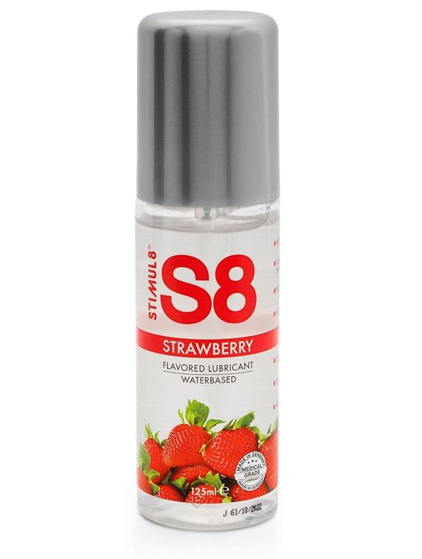 Смазка S8 Flavored Lube со вкусом клубники (125 мл)