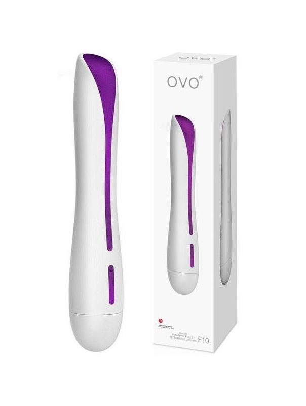 Вибратор фиолетовый OVO F10 (20 см)