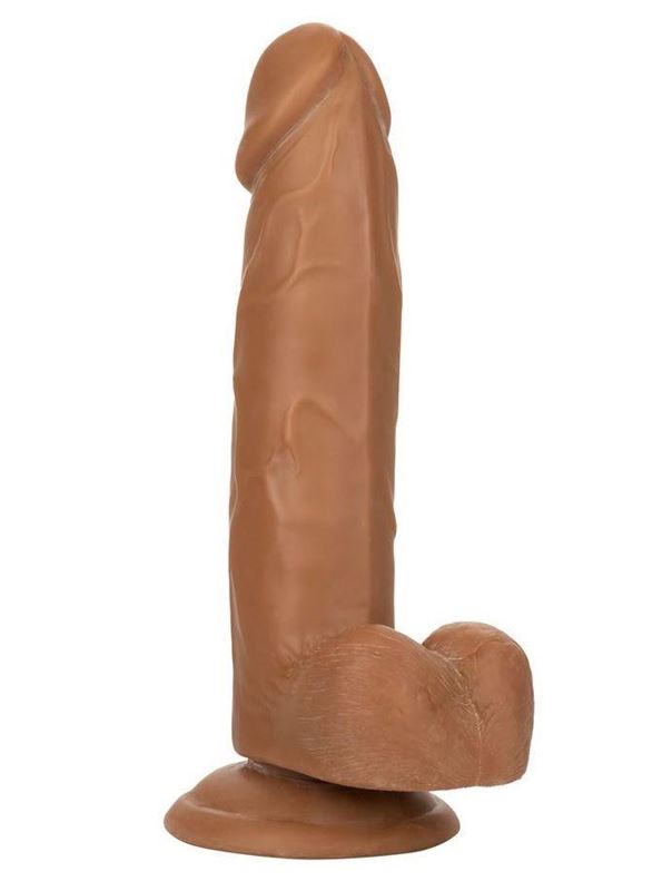 Коричневый фаллоимитатор Size Queen 6" (20,25 см)