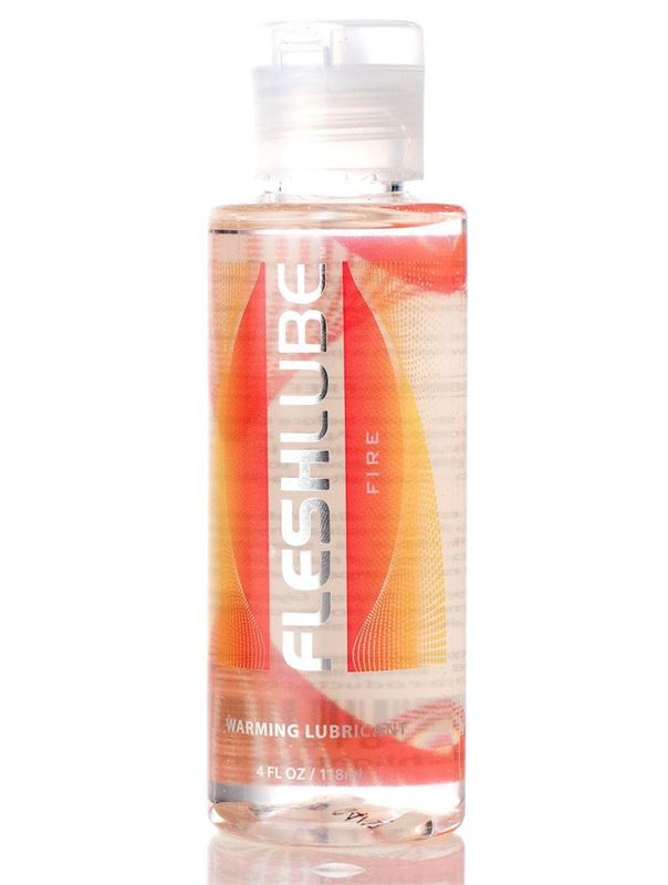 Лубрикант для секс-игрушек с разогревающим эффектом FLESHLUBE FIRE - 100 мл.