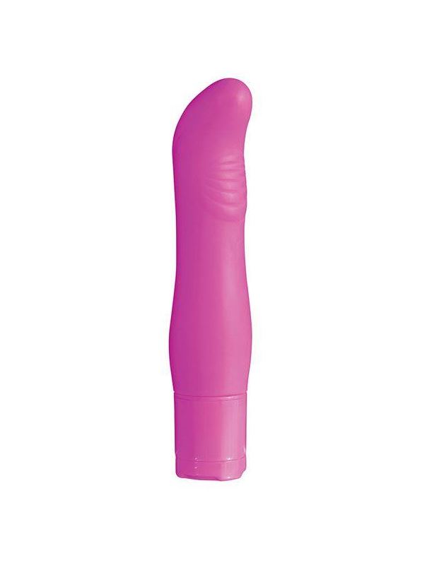 Фиолетовый мини-вибромассажёр PURE 3.5INCH VIBRATOR PURPLE - 9 см.