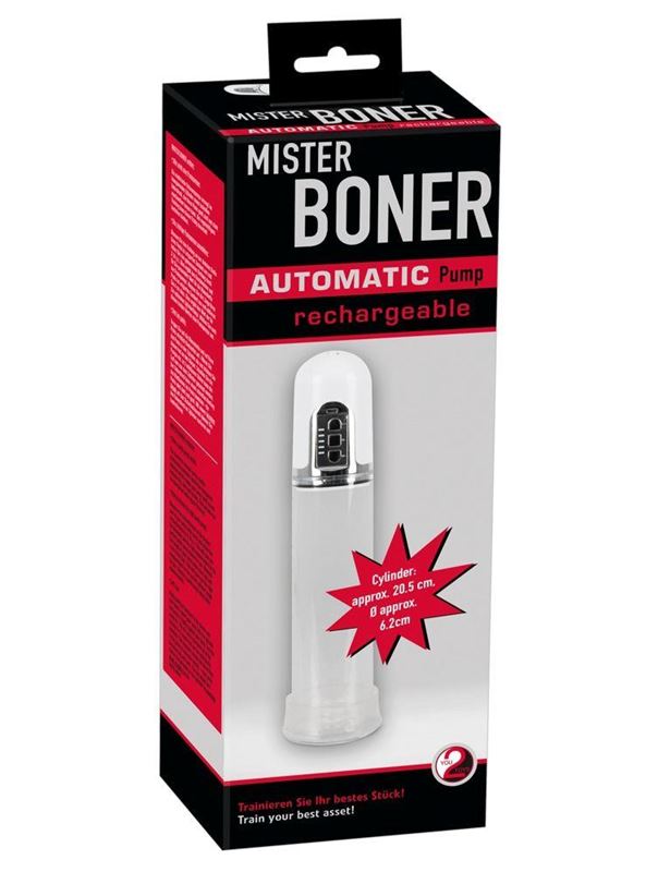 Белая автоматическая вакуумная помпа Mister Boner