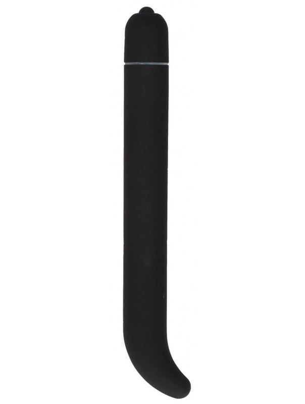 Черный компактный вибростимулятор G-Spot Vibrator (16 см)