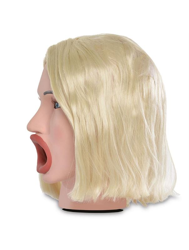 Мастурбатор-голова Hot Water Face Fucker! Blonde