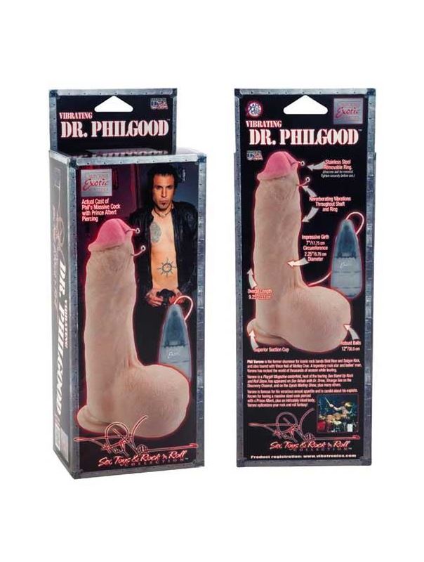 Вибратор-реалистик Phil Varone DR. PHILGOOD - 15,25 см.