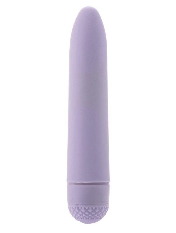 Фиолетовый вибромассажер FIRST TIME MINI VIBE (11,5 см)