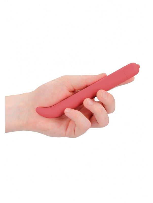 Розовый компактный вибратор G-Spot Vibrator (16 см)
