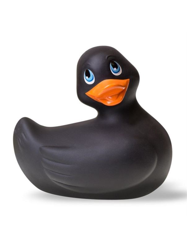 Черный вибратор-уточка I Rub My Duckie 2.0