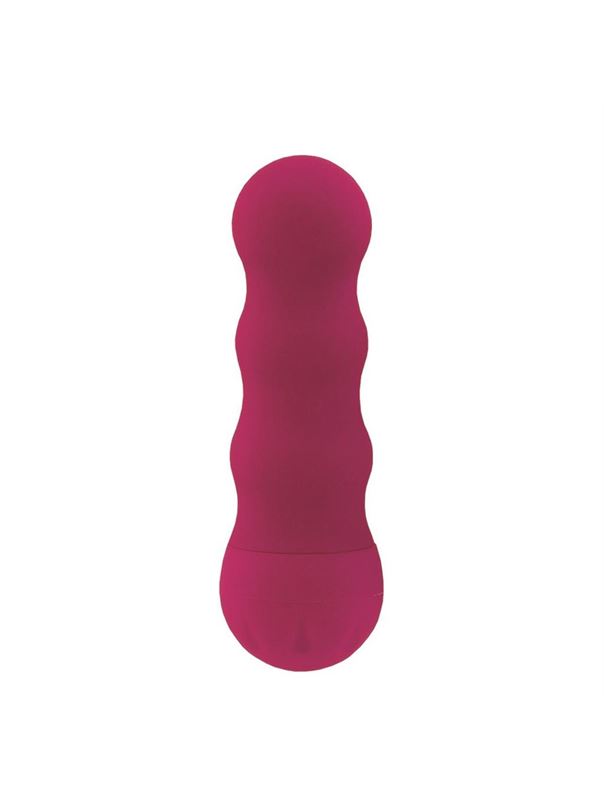 Розовый вибромассажёр Dream Massagers Ripple Vibes - 11 см.