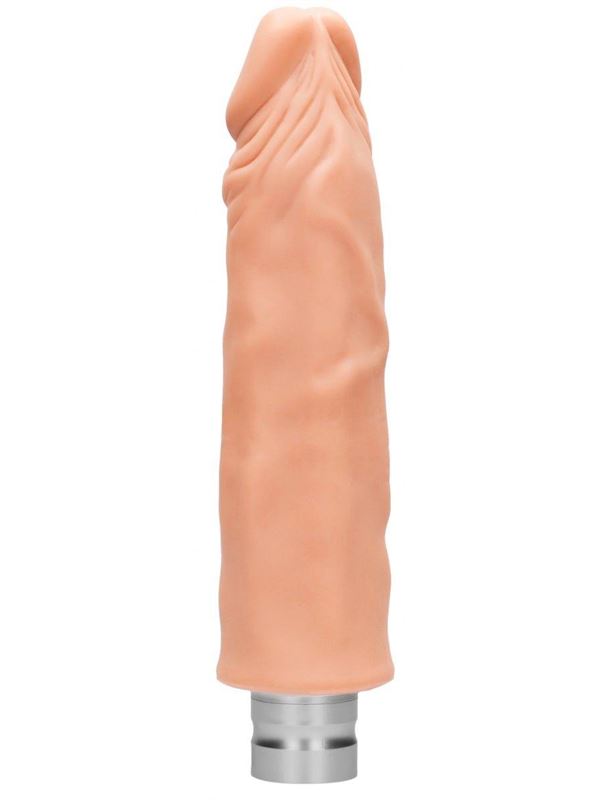 Телесный реалистичный вибратор Vibrating Dildo (25 см)