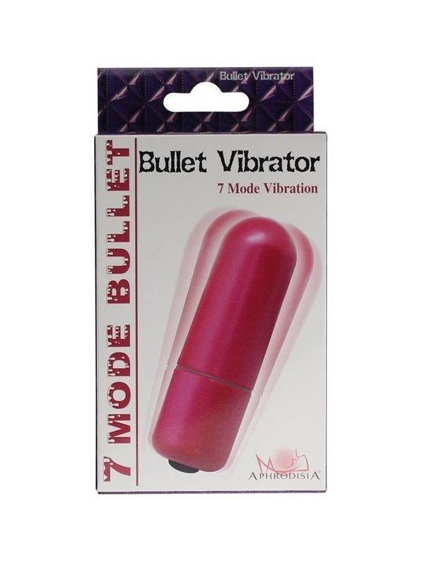 Розовая вибропуля 7 Models Bullet (5,7 см)