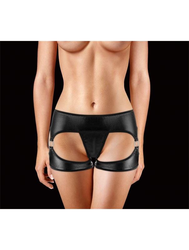 Чёрные трусики с вибрацией Exotic Vibrating Panty