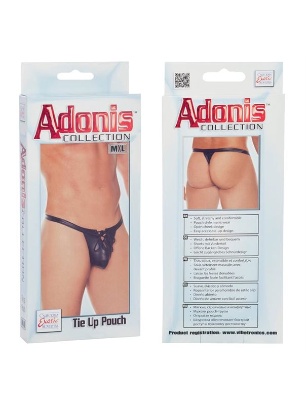 Мужские трусы-стринги Adonis Tie Up Pouch со шнуровкой