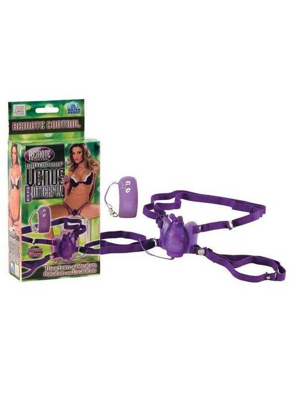 Фиолетовая вибробабочка Remote Waterproof Venus Butterfly на радиоуправлении