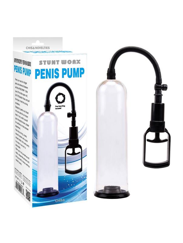 Прозрачная вакуумная помпа Penis Pump