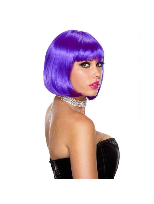 Фиолетовый парик-каре Playfully Purple