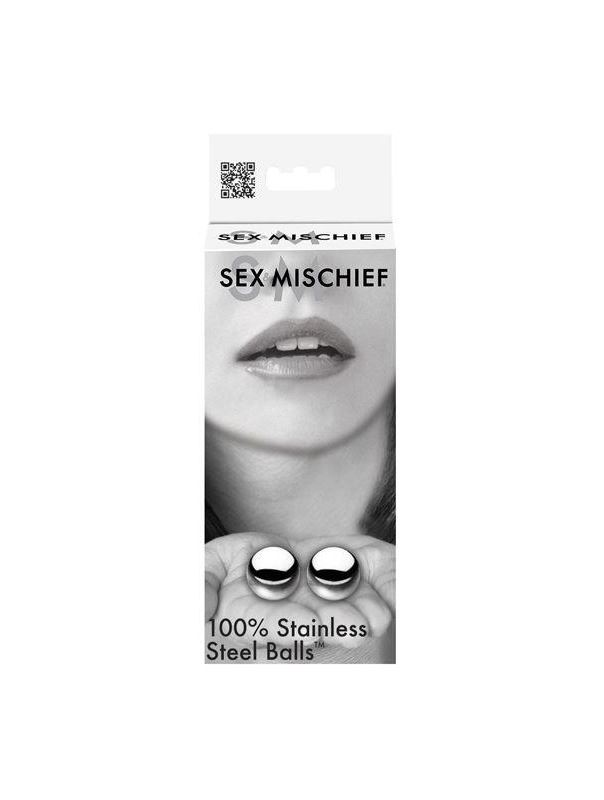 Металлические вагинальные шарики S&M STEEL BALLS