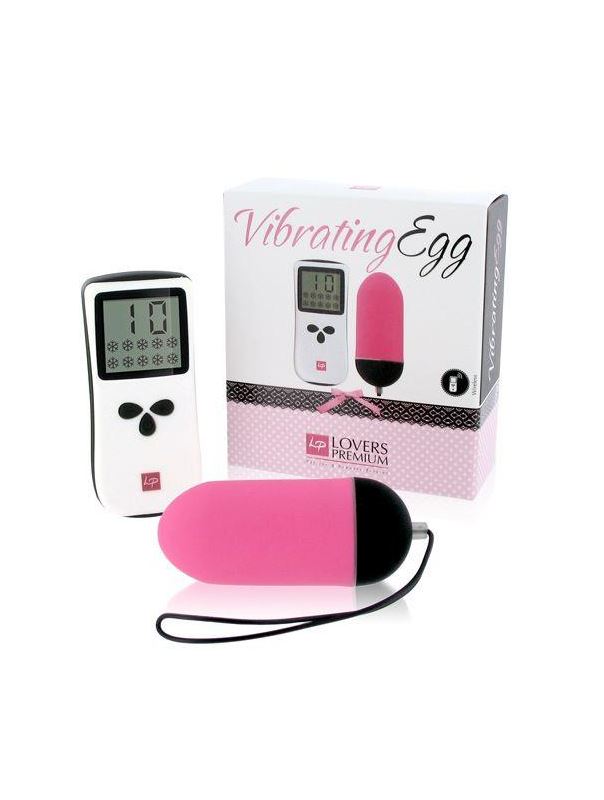 Розовое виброяйцо Vibrating Egg Pink - 8 см.