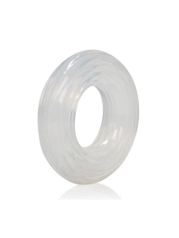 Прозрачное эрекционное кольцо Premium Silicone Ring Large