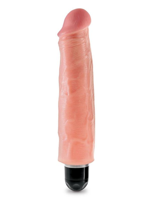 Телесный вибратор-реалистик 7" Vibrating Stiffy (21,6 см)
