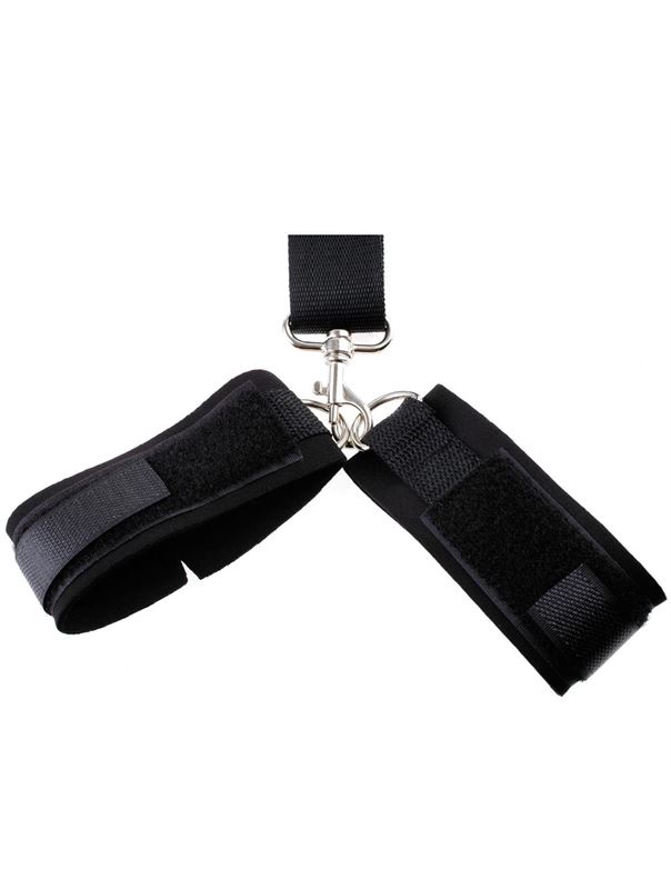 Черные фиксаторы Gag  Wrist Restraint