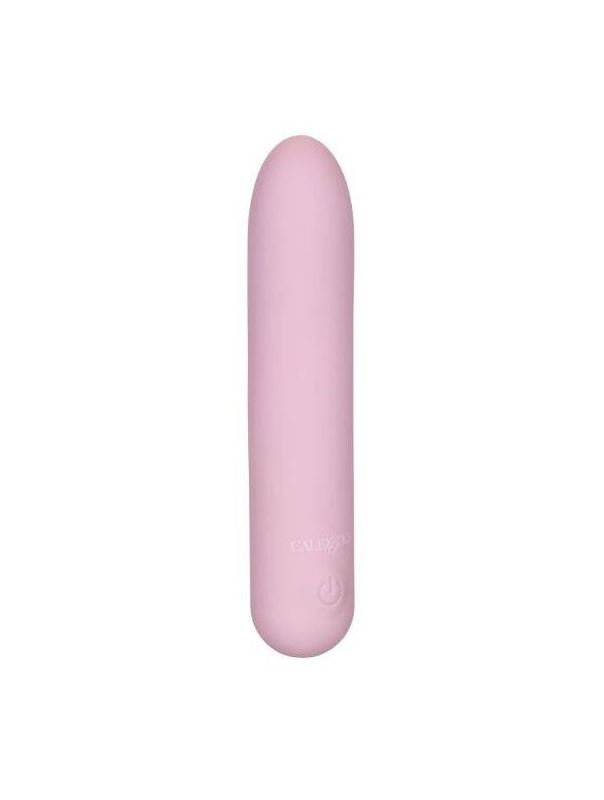 Розовый гибкий мини-вибратор CharmMe (9,5 см)