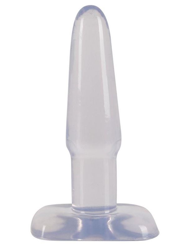 Прозрачная анальная втулка Crystal Clear Medium - 14,5 см.
