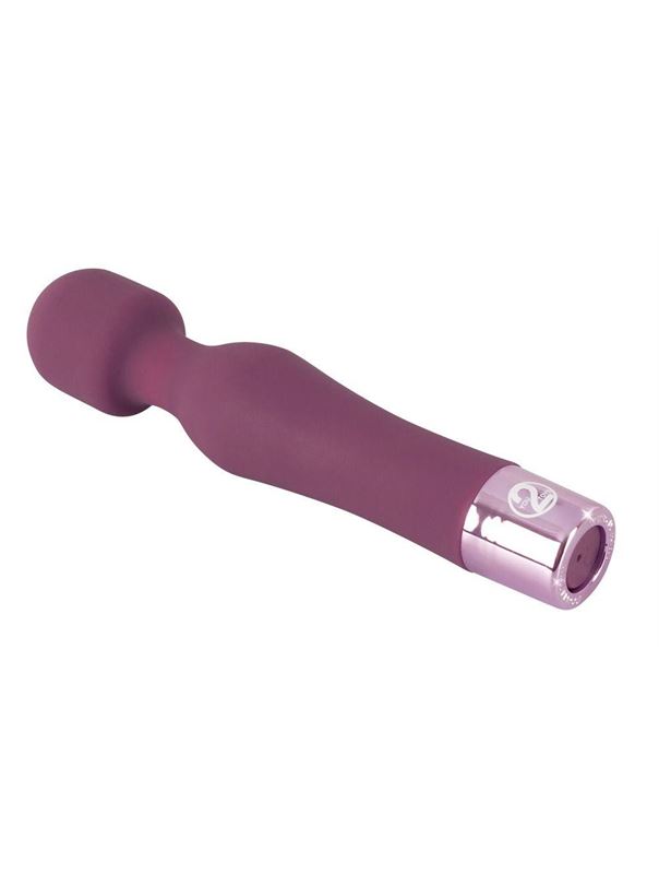 Фиолетовый жезловый вибратор Wand Vibe (18,4 см)