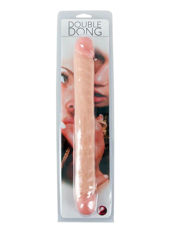 Двусторонний гнущийся фаллоимитатор Double Dong (33 см)