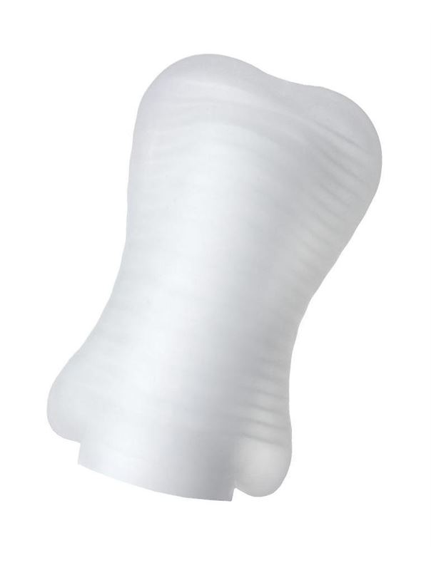 Белый карманный мастурбатор A-Toys Pocket - Stripy