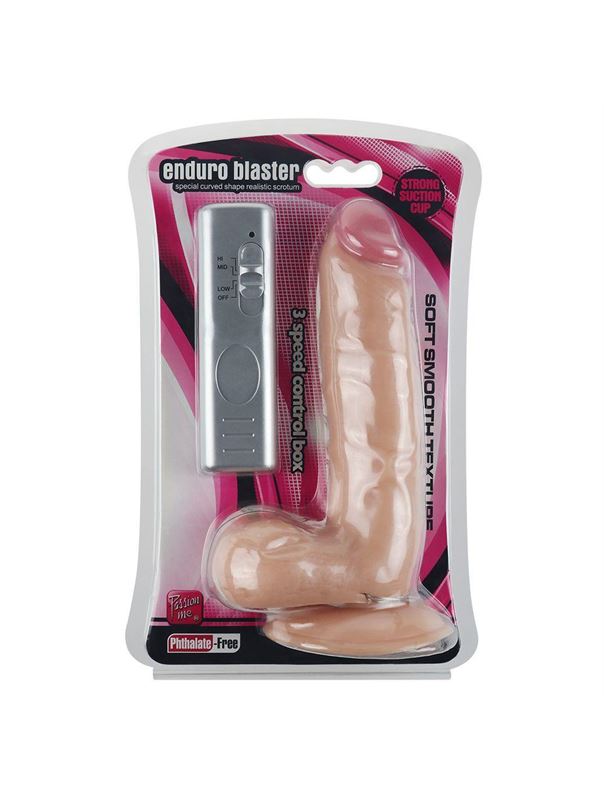 Телесный вибратор реалистик Enduro Blaster (19 см)