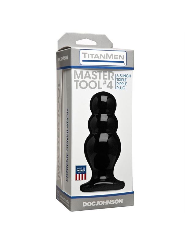 Анальный стимулятор Titanmen Tools Master Tool #4 (16,76 см)